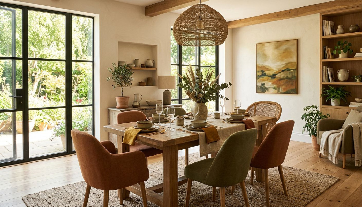 Comment harmoniser couleurs et textures dans votre salle à manger ?